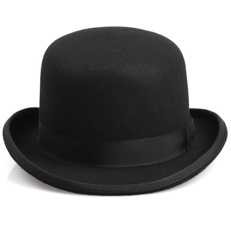 Women's & Men's Brim Woolen British Hip Hop Fedora Hats & Caps