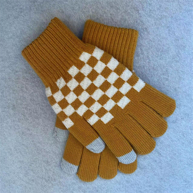 Women's Wool Touch Screen For Winter Warm With Gloves