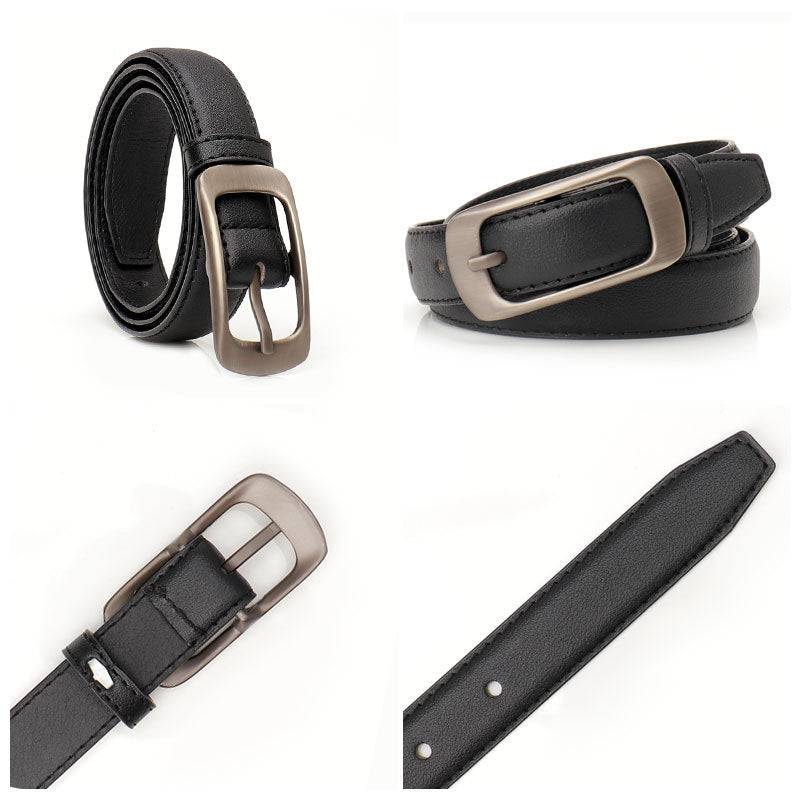 Women's & Men's Simple Casual Pin Buckle Suit Jeans Strap Belts