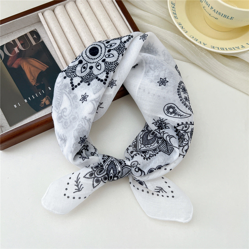 Women's Towel Fresh Breathable Soft Literary Decoration Scarfs