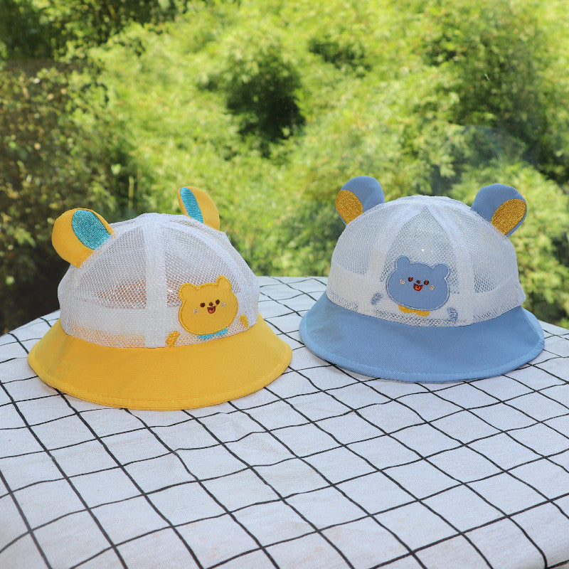 Years Old Hat Summer Thin Bear Kids' Headwear