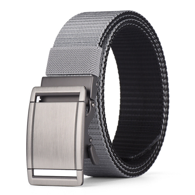 Men's Double-sided Canvas Imitation Nylon Overalls Decorative Belts