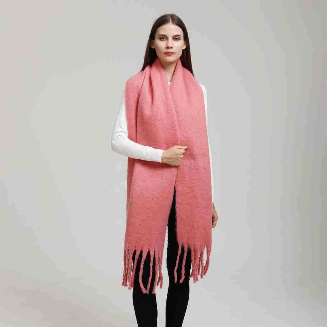 Women's Popular Thick Warm Long Flow Large Scarfs