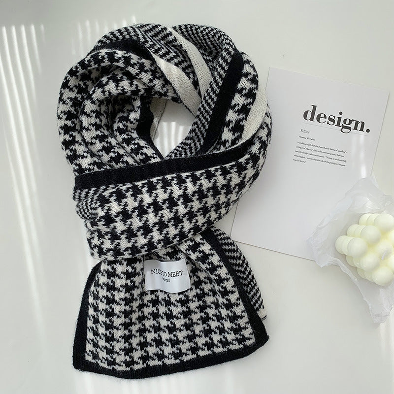 Female Winter Korean Style Versatile Couple Scarfs