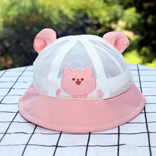 Years Old Hat Summer Thin Bear Kids' Headwear