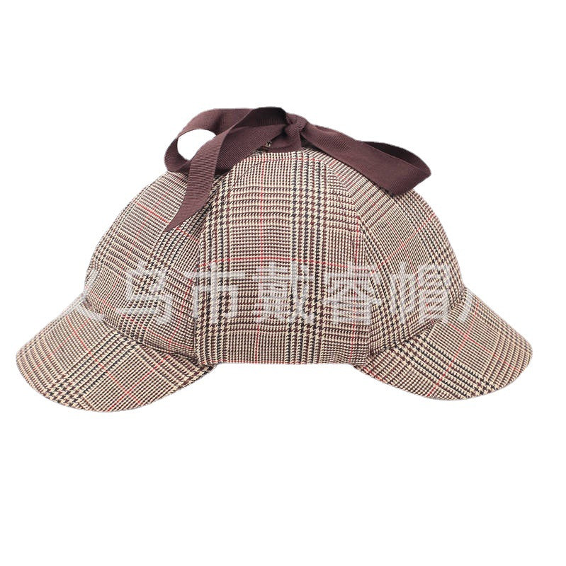 Detective Sherlock Holmes Deer Hunting Hat Roll Kids' Headwear