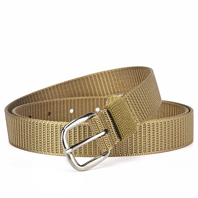 Women's Pin Buckle Unisex Leisure Sports Military Training Belts