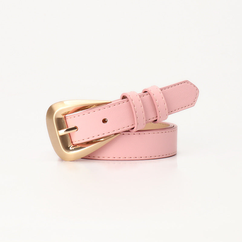 Women's Niche Fashion Simple Decoration Matching Jeans Belts