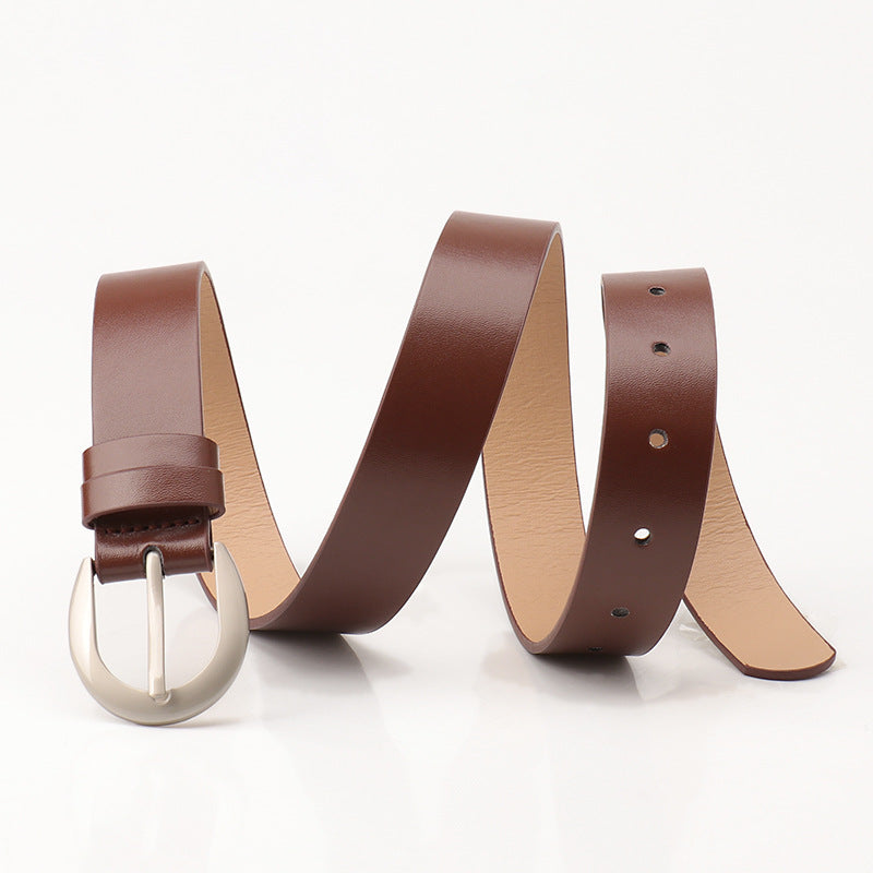 Women's Simple Style Trendy Fashion High Sense Belts