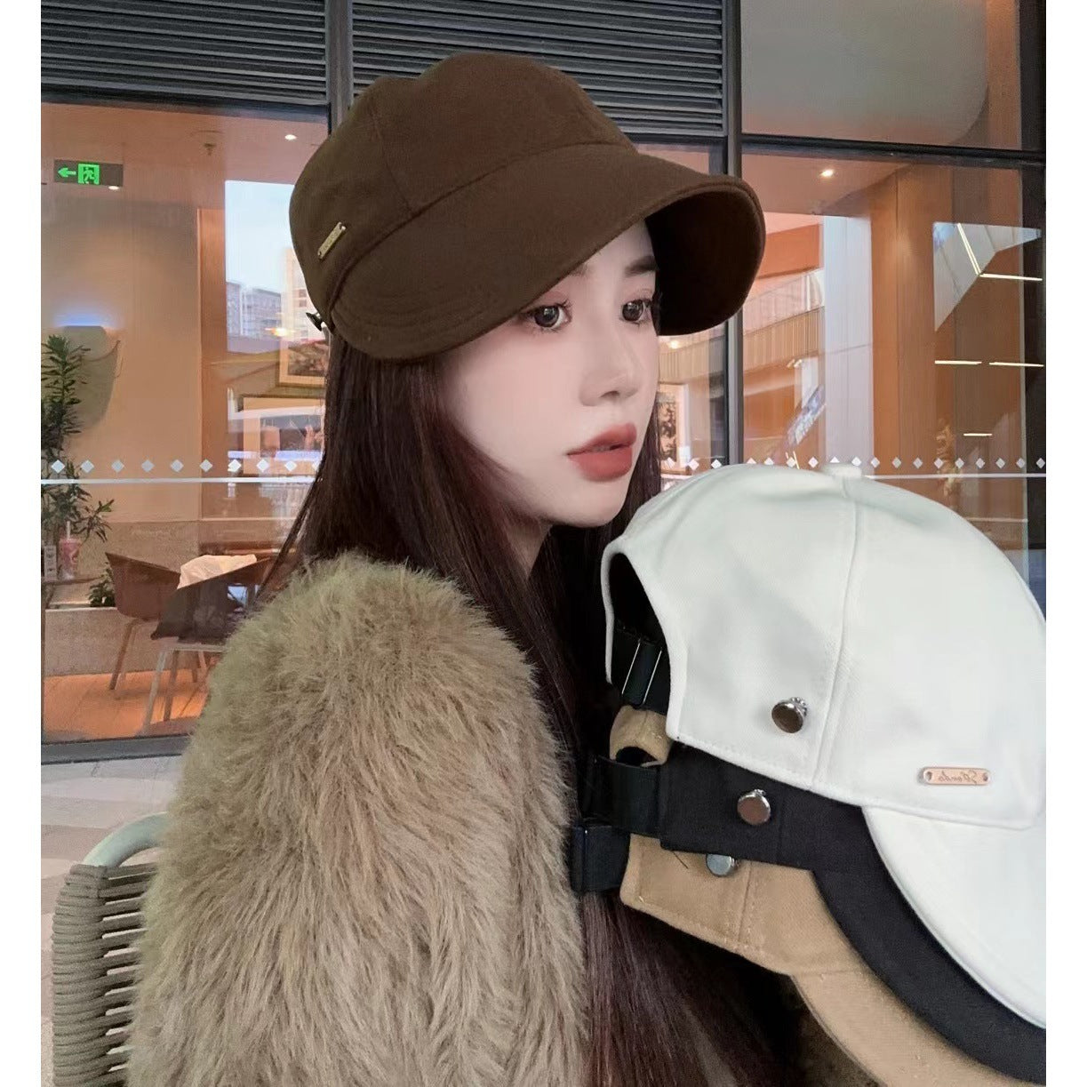 Women's Retro Peaked Korean Fashion Bucket Hat Hats & Caps