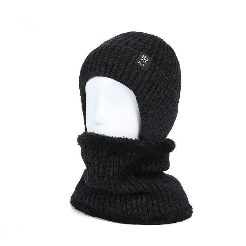 Men's Hat Big Head Circumference Fleece-lined Thickened Hats & Caps