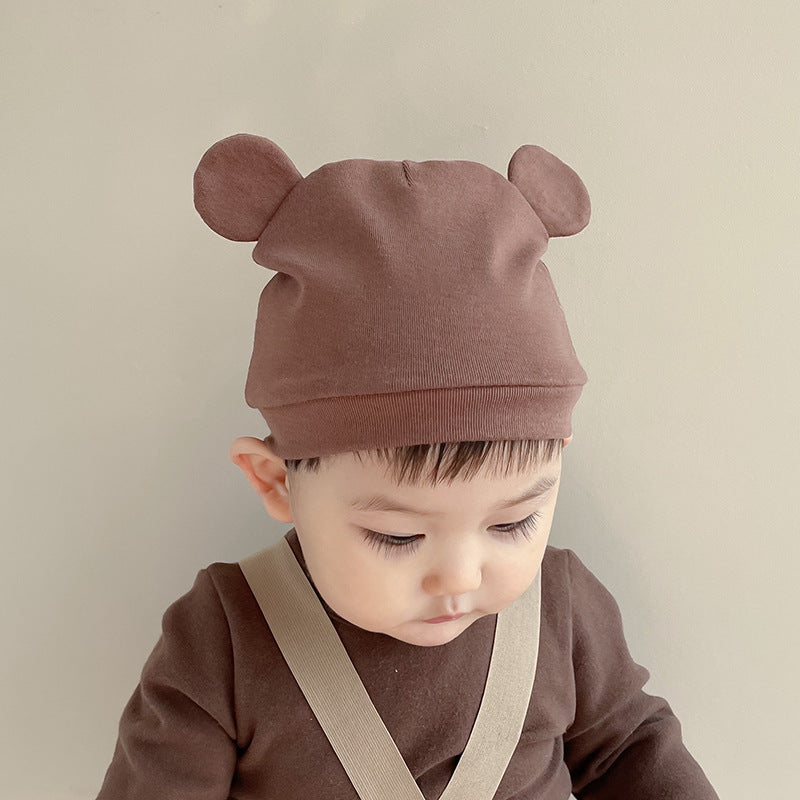 Hat Thin Born Cradle Fetal Sleeve Kids' Headwear