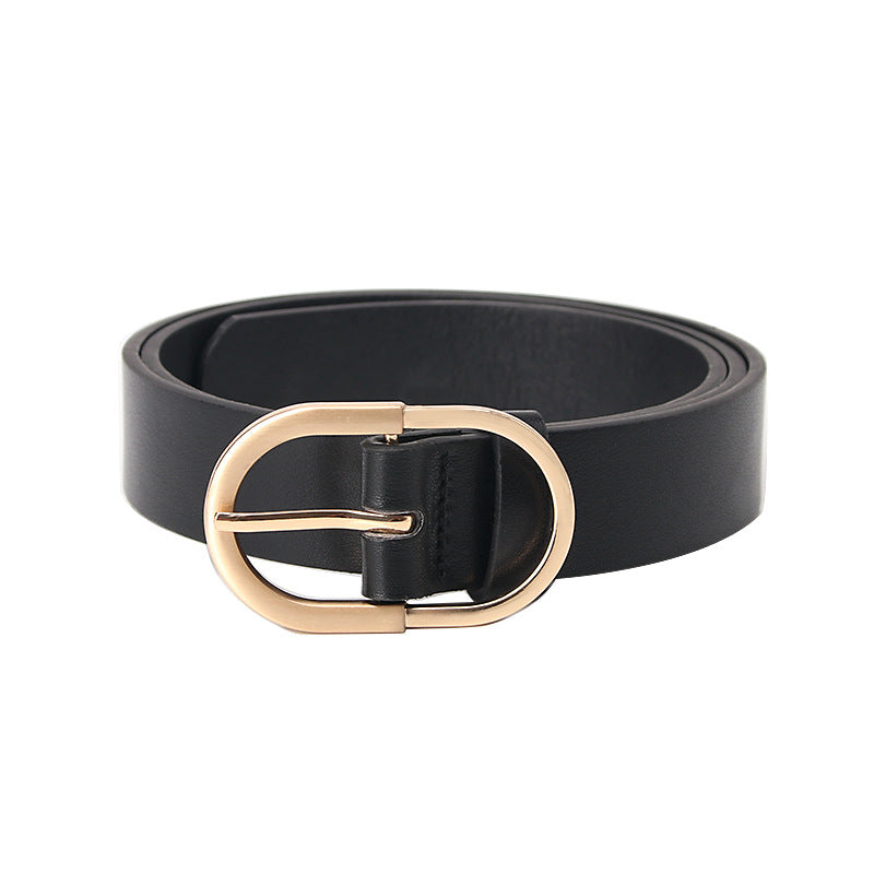 Women's Fashion Pin Buckle Casual Korean Style Belts