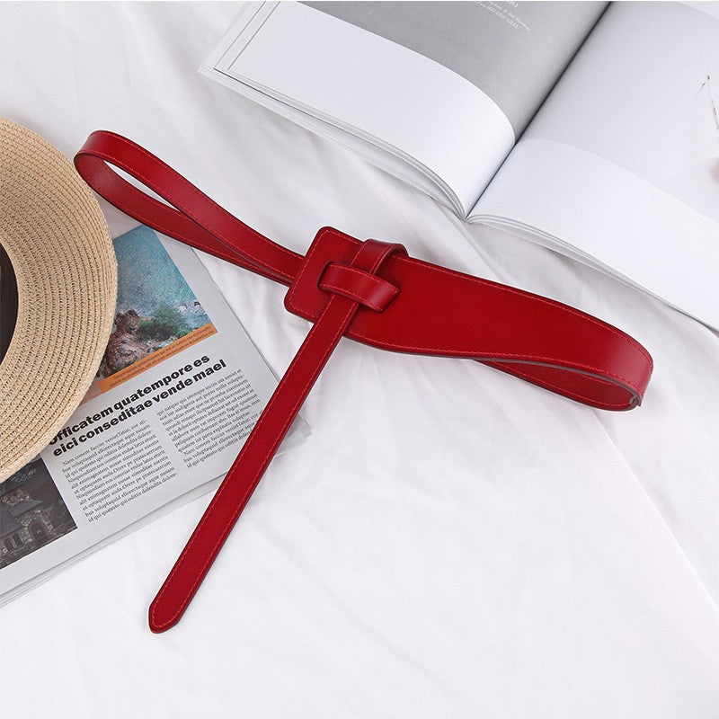 Women's Genuine Leather Trendy Versatile Cowhide Waist Belts