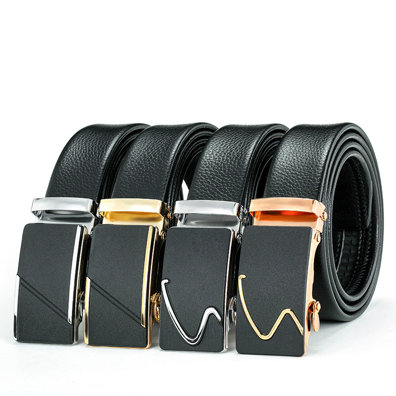 Men's High-grade Automatic Buckle Casual Simple Trendy Belts