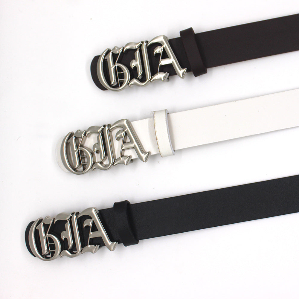 Women's & Men's Punk Style Vintage Personality Trend Light Belts