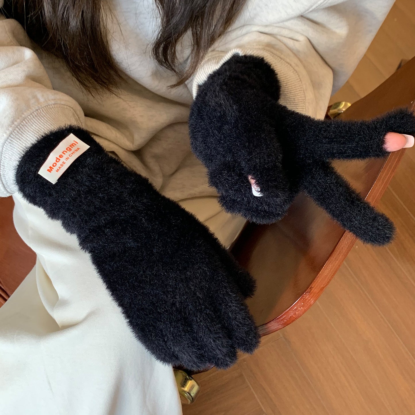 Women's Finger Korean Touch Screen Windproof Hand Gloves