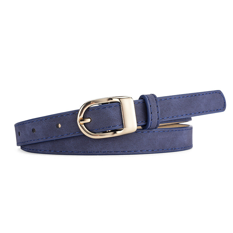 Women's Pin Buckle Matching Jeans Business Suit Belts