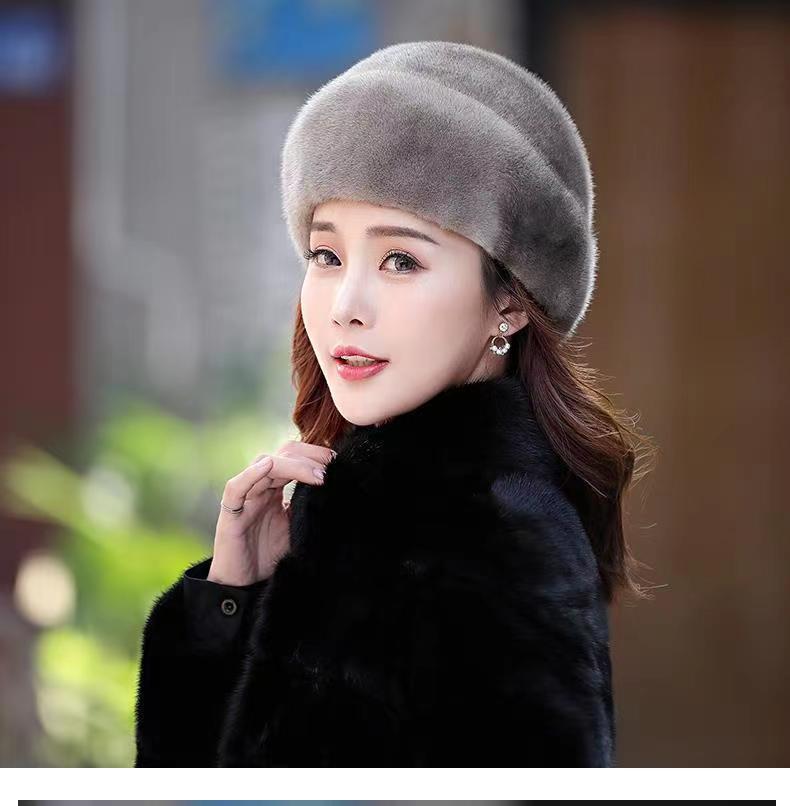 Women's Hat Winter Earflaps Warm Fashion Imitation Hats & Caps