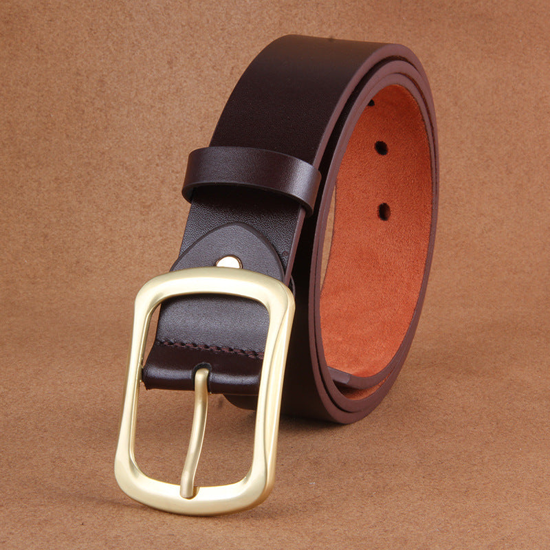 Men's Buckle Fashion Casual Light Korean Style Belts