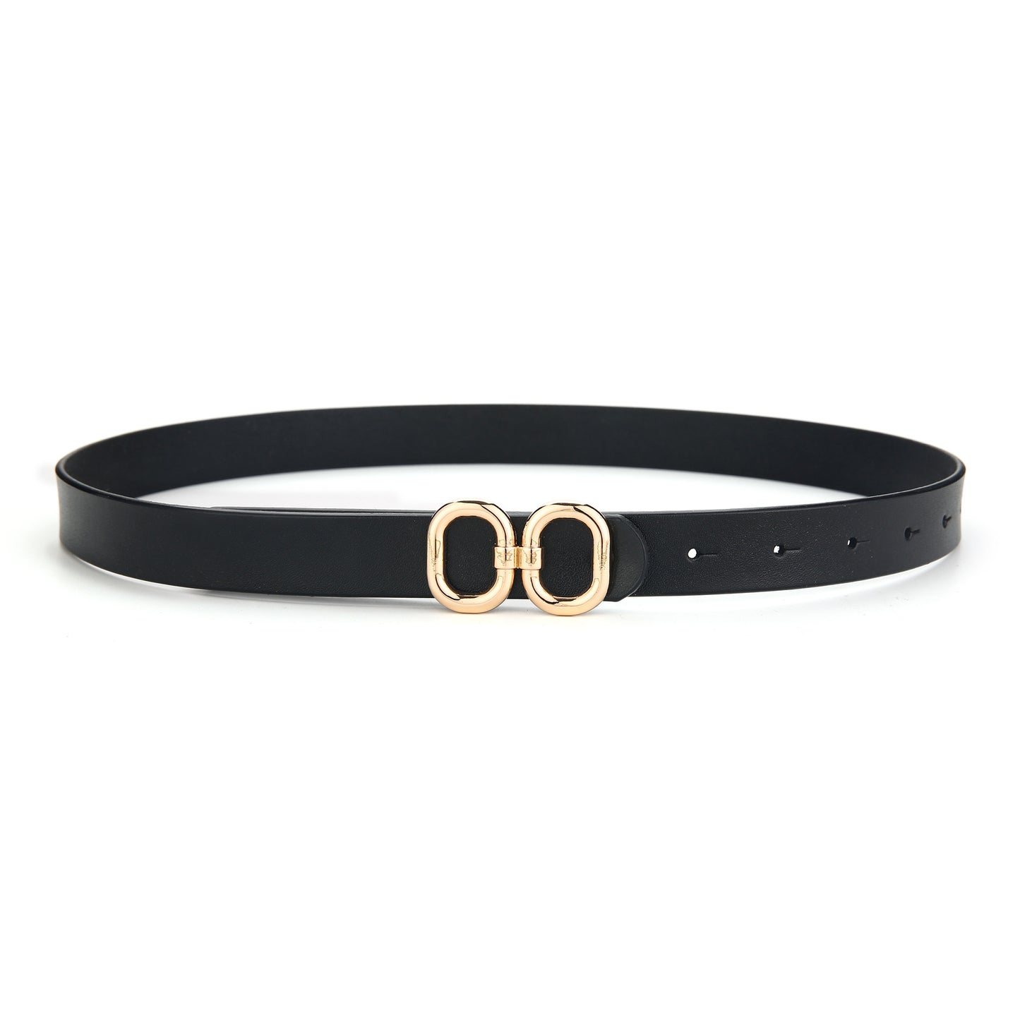 Women's Simple Smooth Buckle Fashion Decorative Band Korean Style Belts