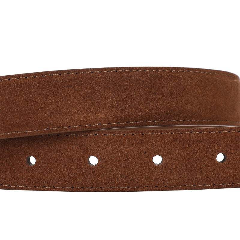 Women's Source Cowhide Genuine Leather Simple Versatile Belts