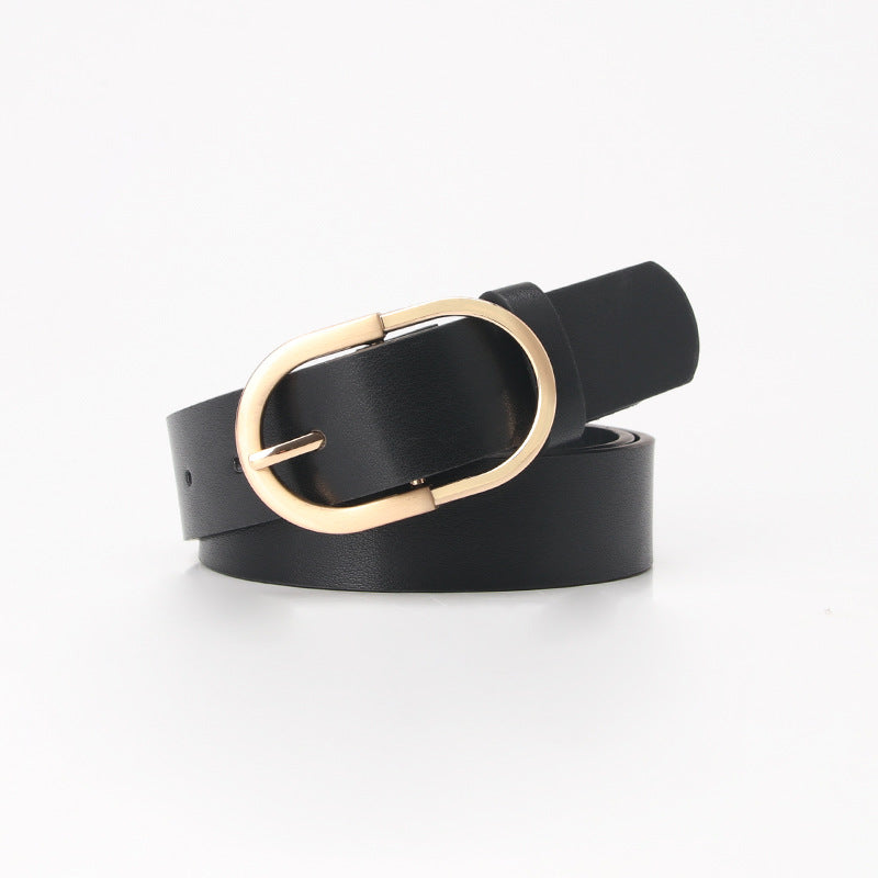 Women's Fashion Pin Buckle Casual Korean Style Belts