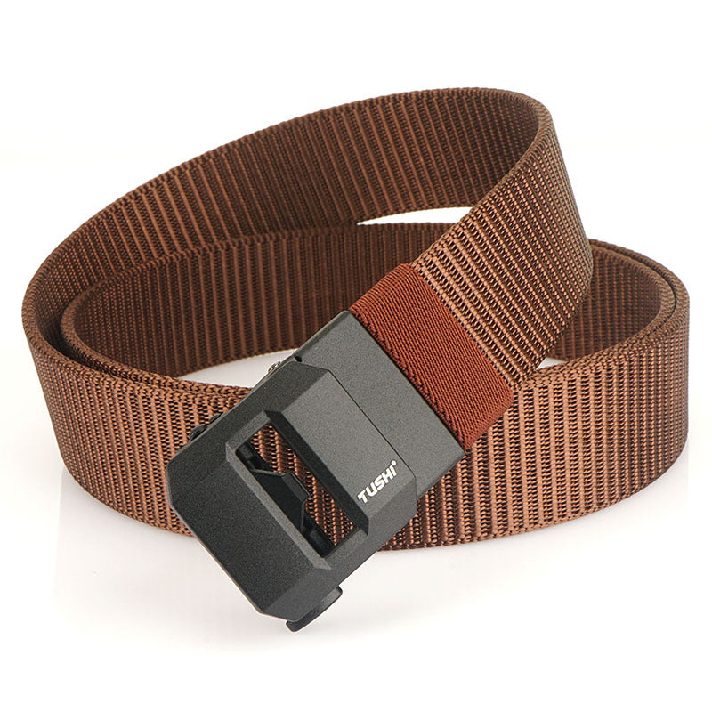 Men's Tactical Mechanical Style Fashionable Casual Canvas Belts