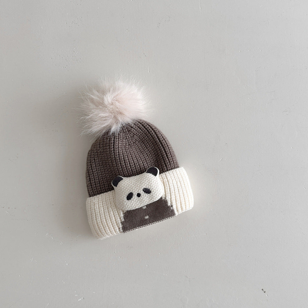 Hat Winter Cute Fashion Cartoon Boy Kids' Headwear