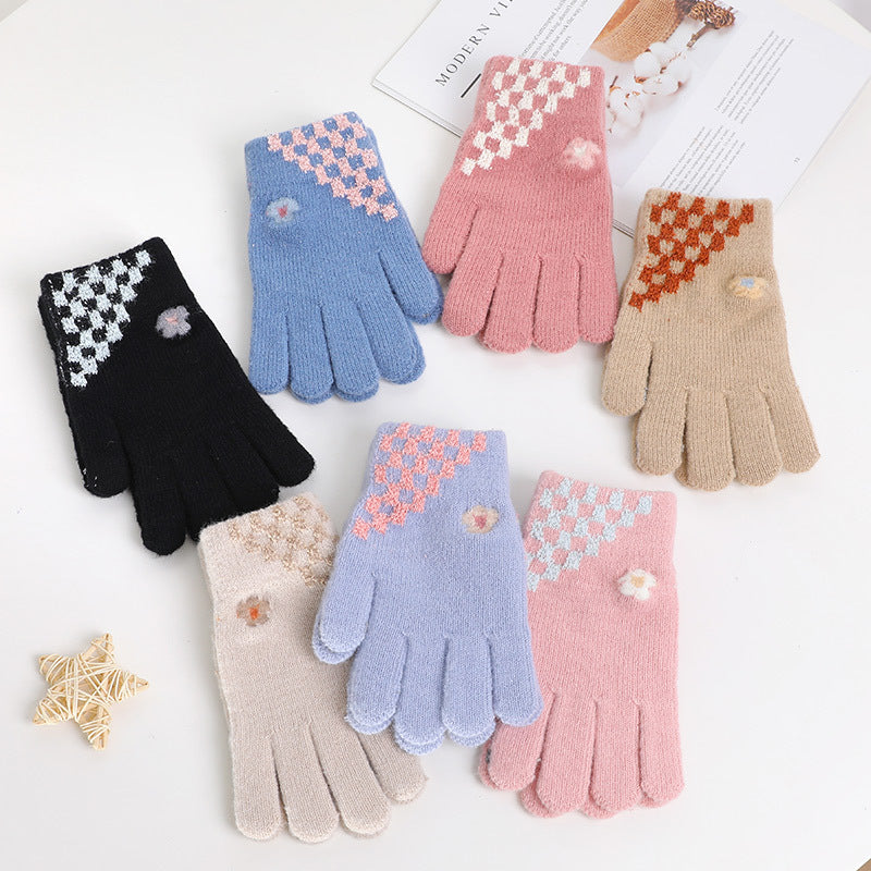 Women's Winter Thickened Warm Touch Screen Riding Gloves