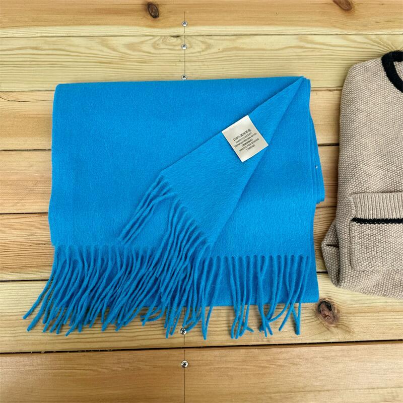 Women's High-grade Color Australian Cashmere Solid Winter Scarfs