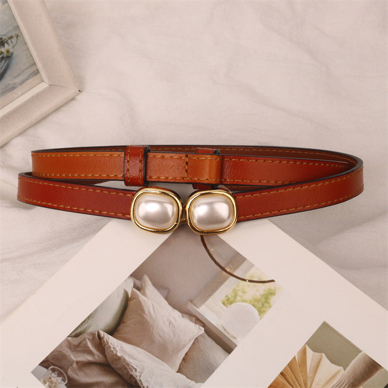 Women's Leather Fashion Decorative Waist Seal Suit Belts