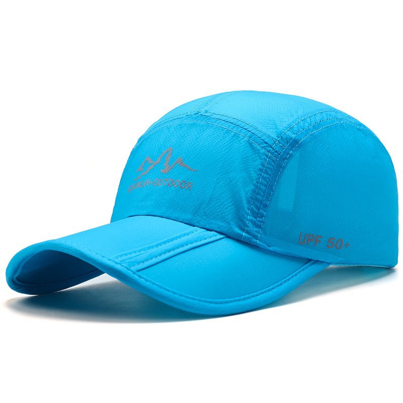 Women's & Men's Summer Thin Peaked Sea Fishing Foldable Hats & Caps