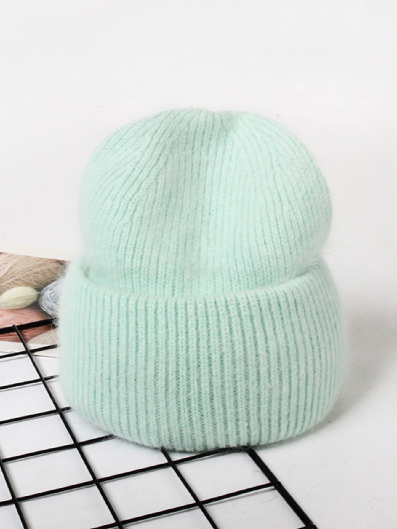 Women's Lined Padded Warm Keeping Woolen Korean Fashion Daily Hats & Caps