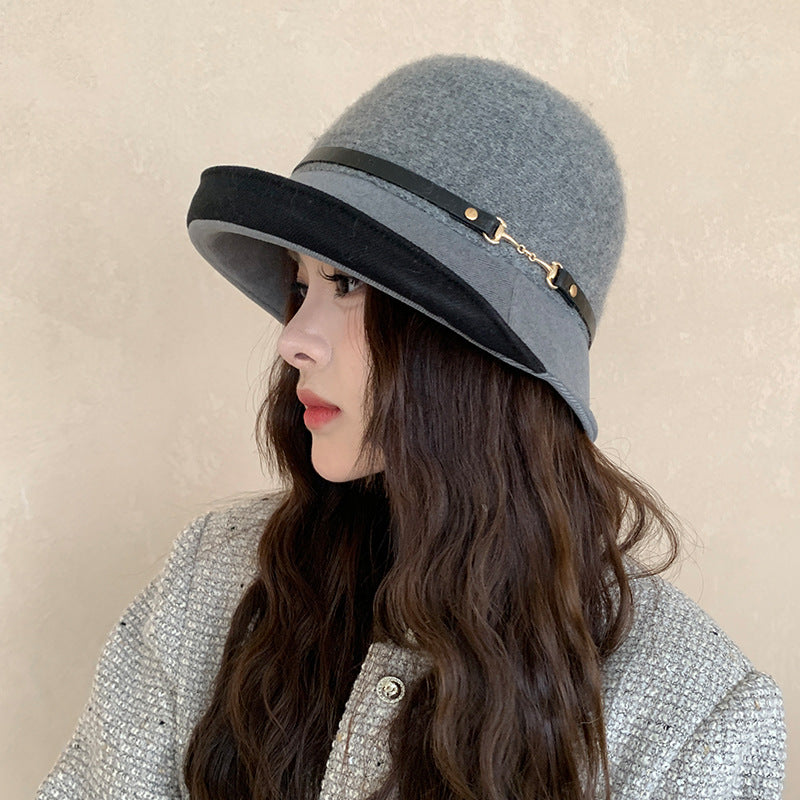 Women's Style Fashion Fisherman Hat Temperament Wild Warm Hats & Caps