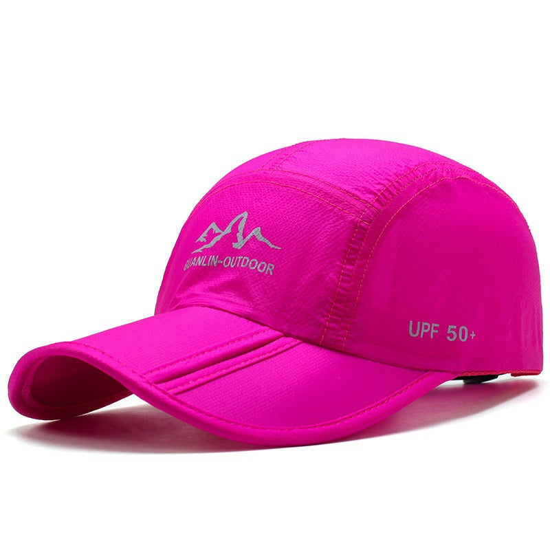 Women's & Men's Summer Thin Peaked Sea Fishing Foldable Hats & Caps