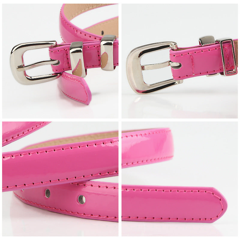 Women's Korean Style Simple Western Dopamine Decoration Fashion Belts