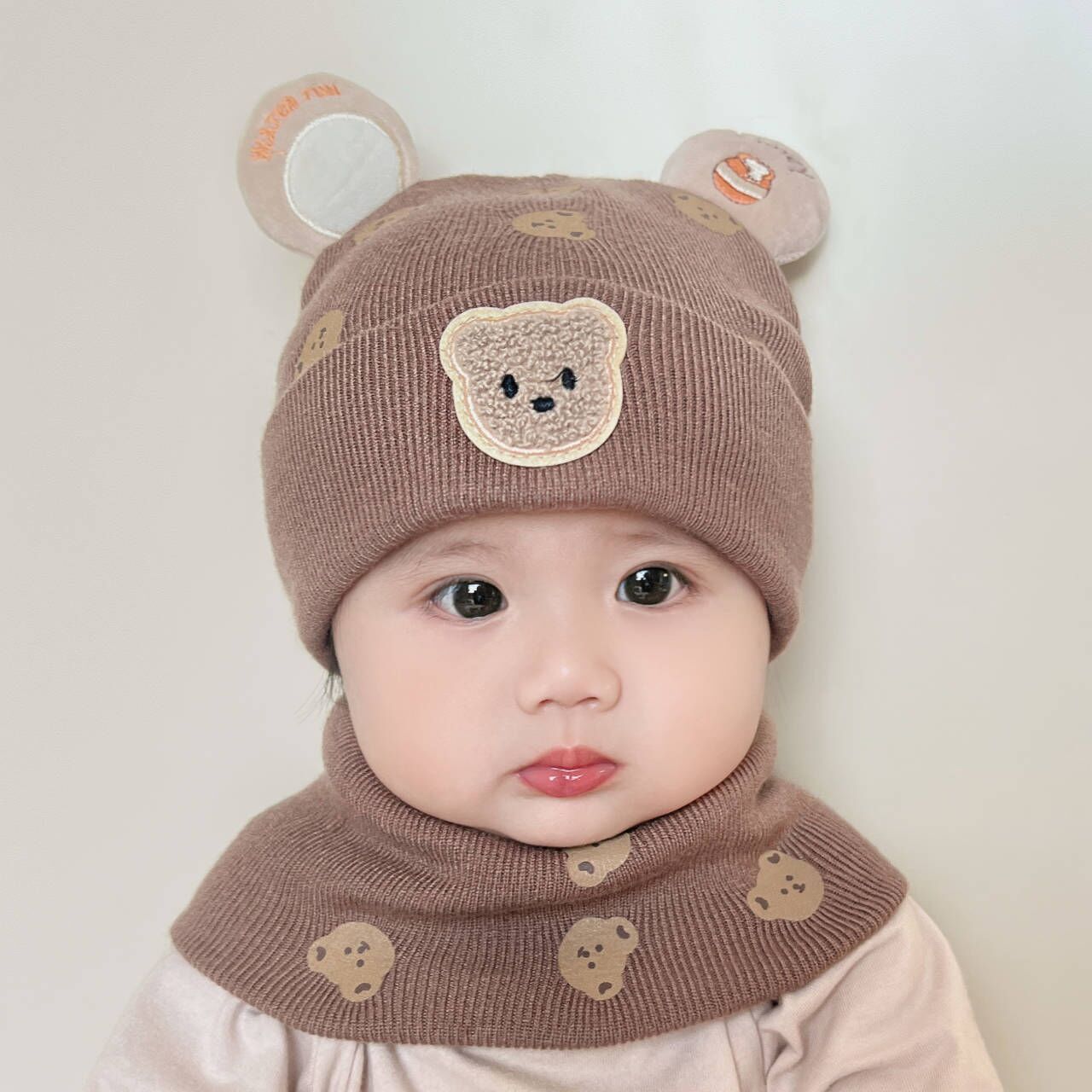 Hat Woolen Korean Style Toddler Knitted Kids' Headwear