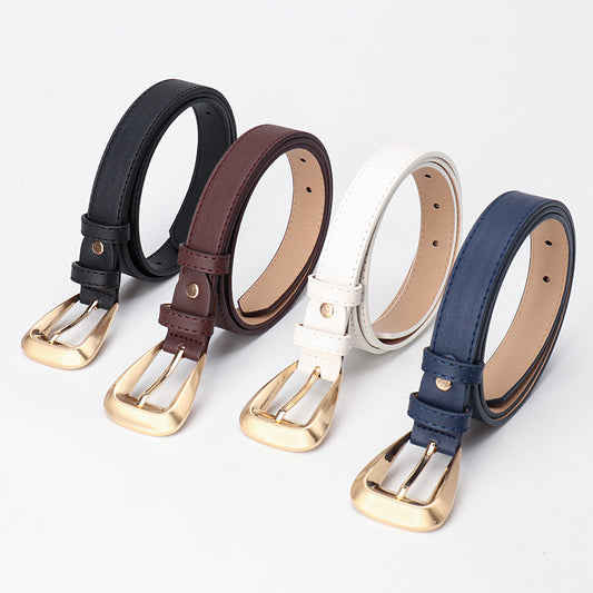 Women's Niche Fashion Simple Decoration Matching Jeans Belts