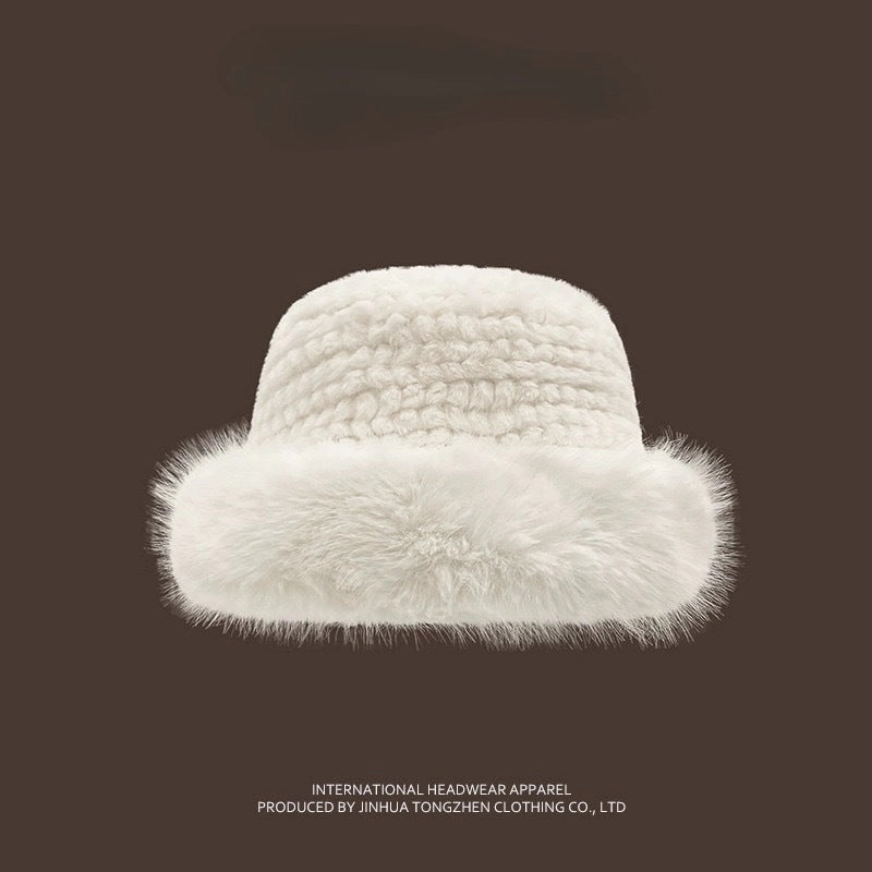 Women's Extra Thick Warm Fisherman Hat Big Hats & Caps