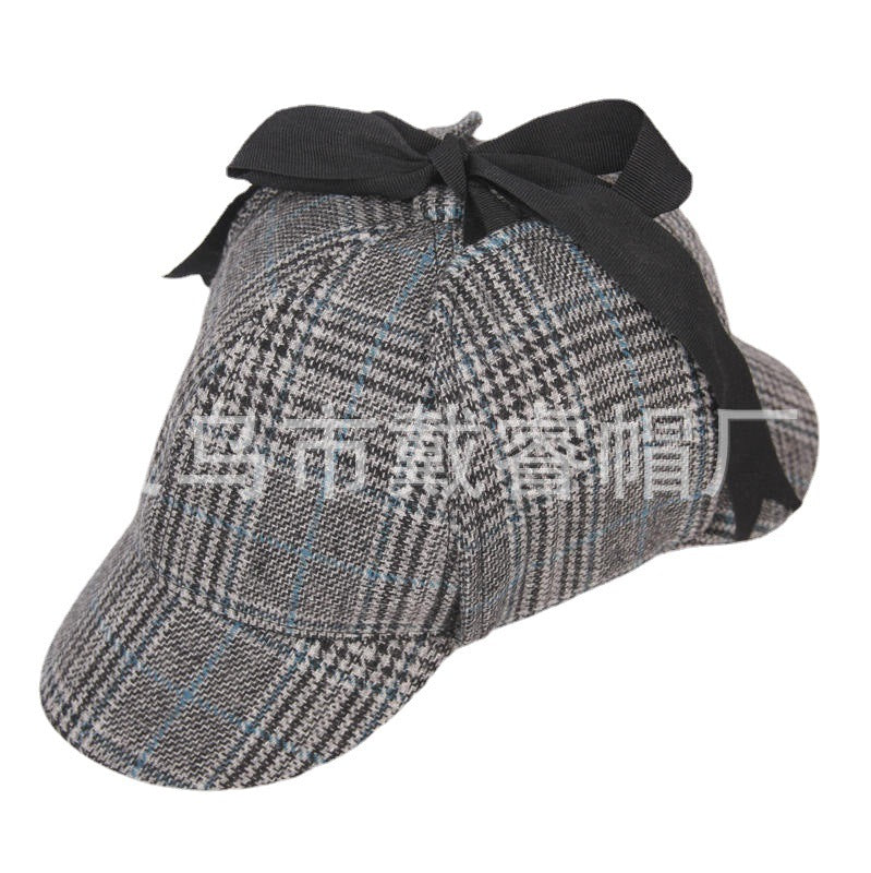 Detective Sherlock Holmes Deer Hunting Hat Roll Kids' Headwear