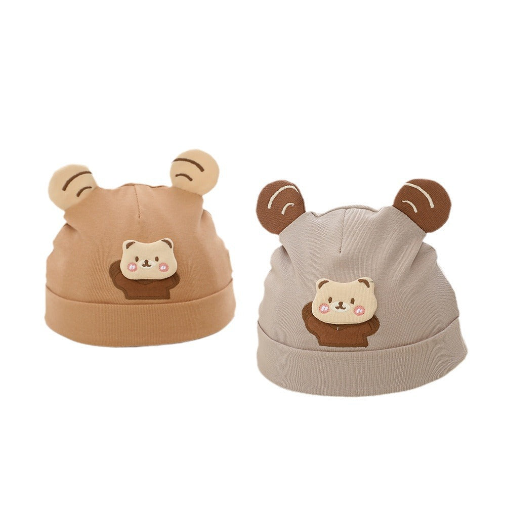 Children's Sleep Hat Good Brother Bear Beanie Kids' Headwear