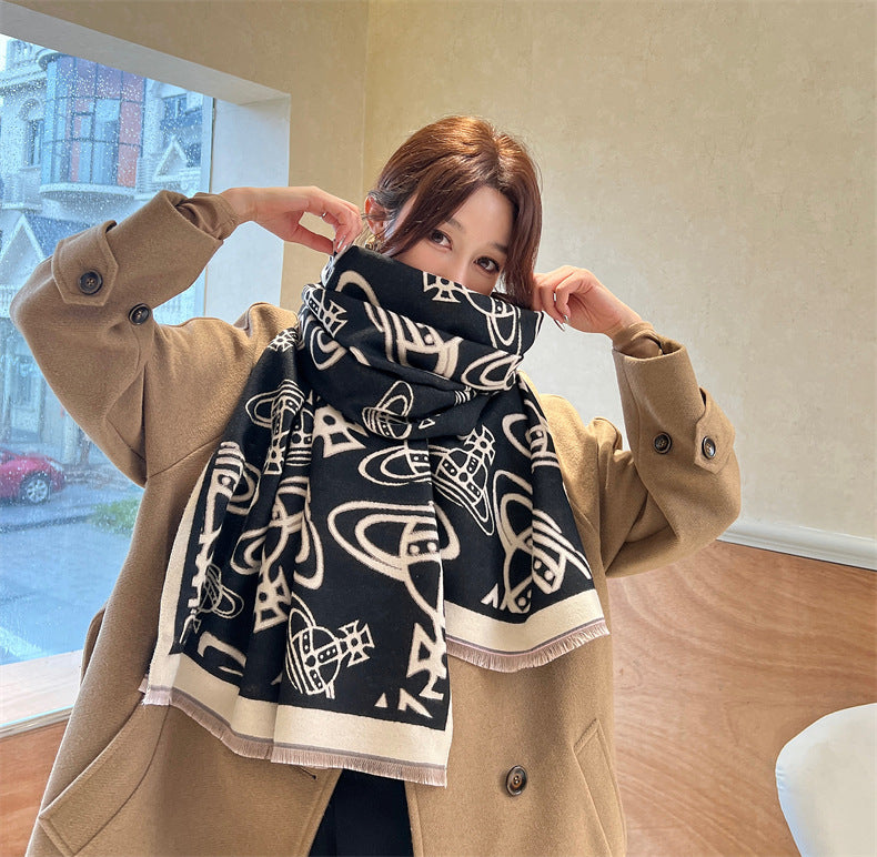 Women's Warm For Winter Korean Style Versatile High Scarfs