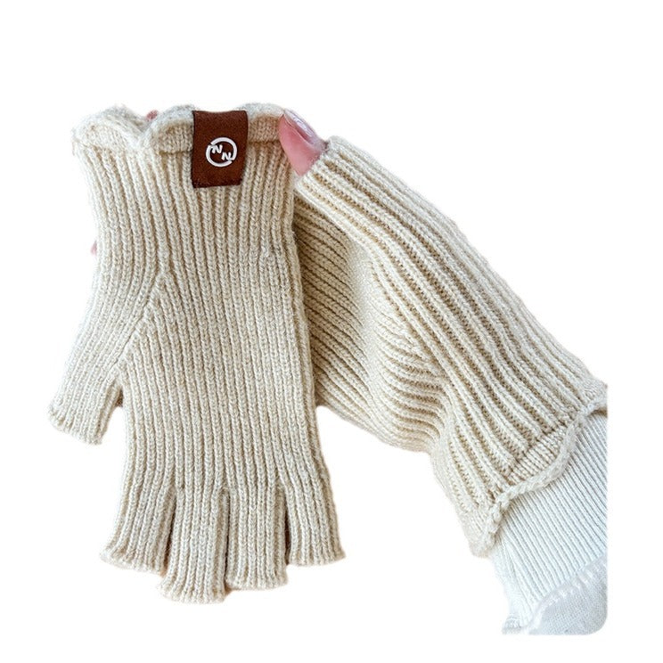 Women's Knitting Needles For Woven Open Finger Gloves