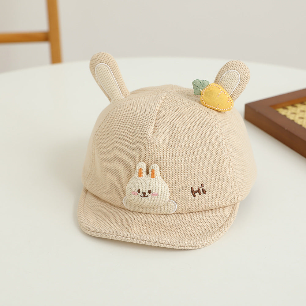 Children's Small Bugs Bunny Hat Soft Brim Kids' Headwear