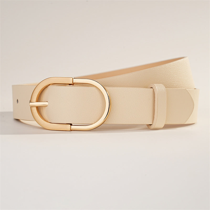 Women's Pin Buckle Casual Korean Female Ornament Belts