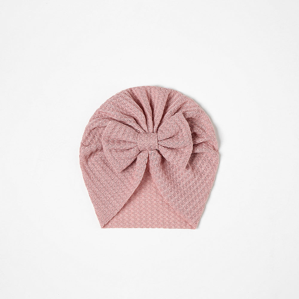 Hat Infant Indian Beanie Bowknot Care Kids' Headwear