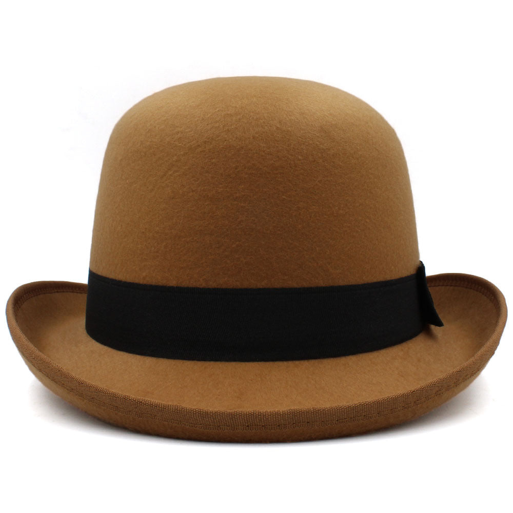 Women's & Men's Brim Woolen British Hip Hop Fedora Hats & Caps