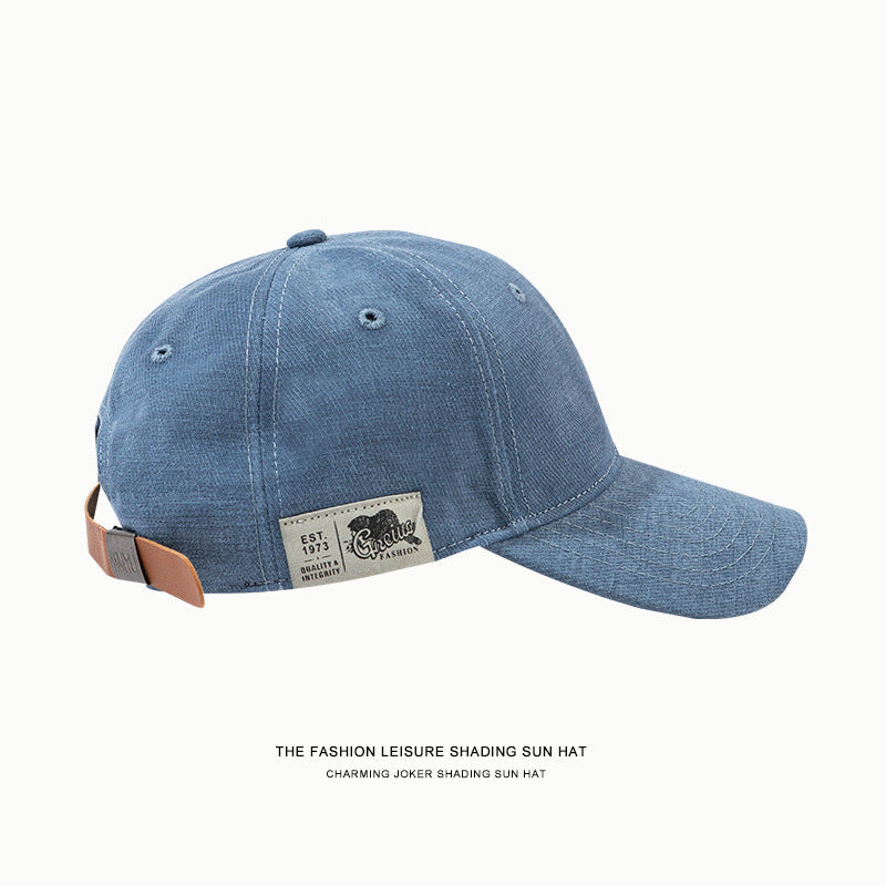 Women's Side Patch Fashion Peaked Make Your Hats & Caps