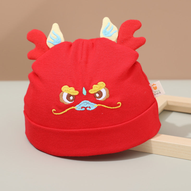 Hat Month Thin Dragon Beanie Born Kids' Headwear